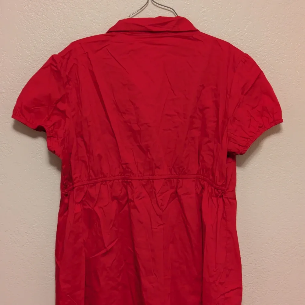 Motherhood Maternity pink blouse size large. - Picture 2 of 3